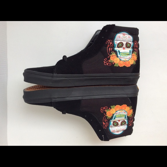 Vans SK8 Hi ‘Dia De’ Size 12 - Picture 7 of 12